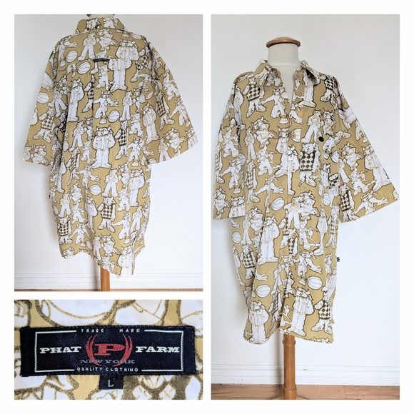 Retro Phat Farm Shirt - Picture 5 of 7